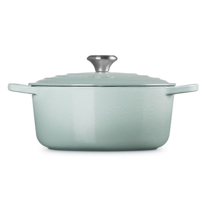 Le Creuset Cast Iron Round Casserole 26cm - Sea Salt image number 1